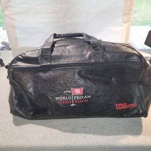 1998 world pro-am pebble beach duffle bag
